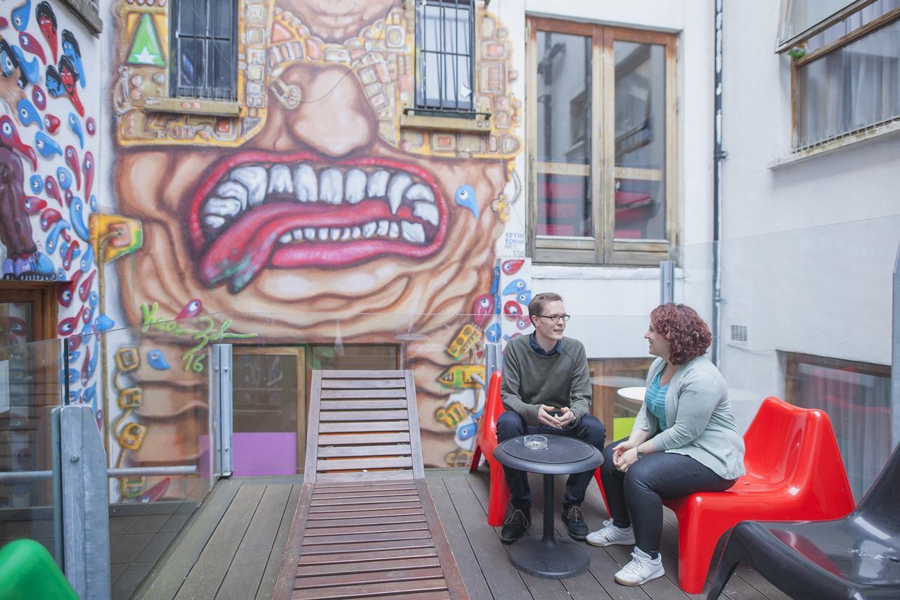 Abrahams Hostel Dublin Exterior foto